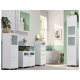 LIVARNO® Bad-Vitrinenschrank Basel, weiß - B-Ware