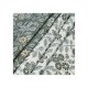 LIVARNO home Mikrofaser-Satin-Bettwäsche,160 x 200 cm, 70 x 80 cm, Blumen/grün/weiß - B-Ware neuwertig