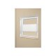 LIVARNO® Plissee-Rollo für Fenster, ohne Bohren, 80 x 130 cm, weiß - B-Ware neuwertig