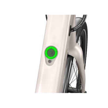 CRIVIT Urban E-Bike Y.2 Cream White - B-Ware