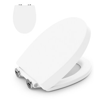 Ribelli Toilettensitz, mit Absenkautomatik, O-Form,...