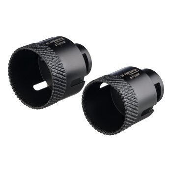 PARKSIDE PERFORMANCE® Diamant-Bohrkronen / Diamant-Bohrkrone, 5 Stück / 4 Stück / 2 Stück / 1 Stück (ø 45, 53 mm) - B-Ware neuwertig