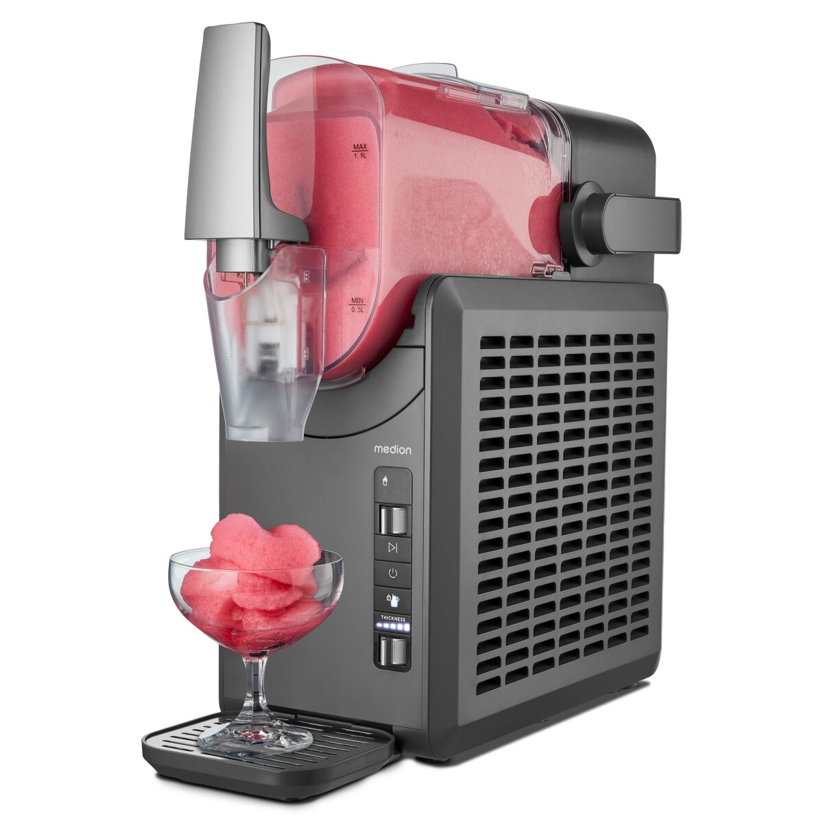 Medion® Slush-Eismaschine MD12090, grau