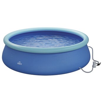 CRIVIT Quick-up-Pool, Ø 300 x H 76 cm, inkl....