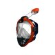 CRIVIT Schnorchelmaske (orange/blau, S/M) - B-Ware Transportschaden Kosmetisch