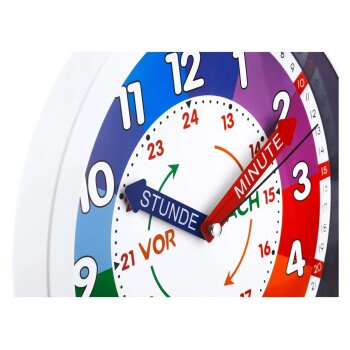 LUPILU® Lern-Wanduhr analog - B-Ware