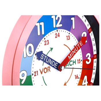 LUPILU® Lern-Wanduhr analog - B-Ware