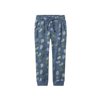 lupilu® Jungen Sweathosen, 2 Stück (dunkelgrün/blau, 98/104) - B-Ware neuwertig