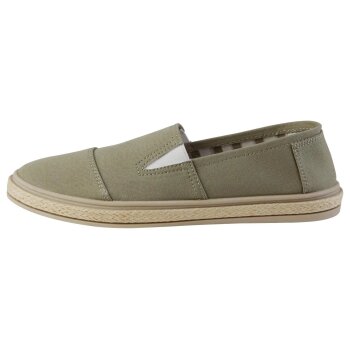 ESMARA® Damen Freizeitschuhe, Obermaterial aus reiner Baumwolle (Grün, 38) - B-Ware sehr gut
