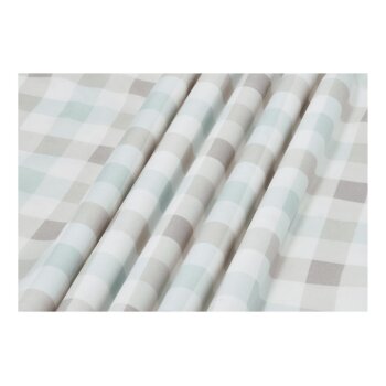 LIVARNO® Mikrofaser-Satin-Bettwäsche, 240 x 220 cm, 70 x 90 cm, Karo - B-Ware sehr gut