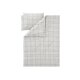 LIVARNO® Mikrofaser-Satin-Bettwäsche, 240 x 220 cm, 70 x 90 cm, Karo - B-Ware sehr gut