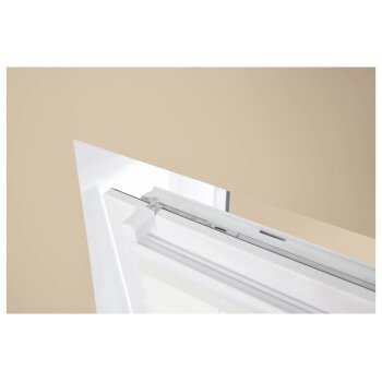 LIVARNO® Plissee Rollo für Fenster, 60 x 130 cm, Montage ohne Bohren (Weiß) - B-Ware sehr gut