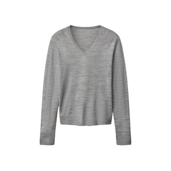 Esmara® Damen Merinopullover, S, hellgrau - B-Ware...