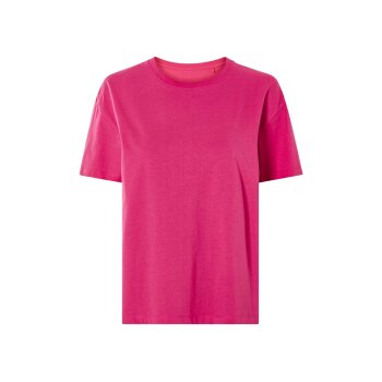 ESMARA® Damen T-Shirt, aus reiner Bio-Baumwolle (Pink, L (44/46)) - B-Ware sehr gut