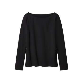 esmara® Damen Langarmshirt (Schwarz, L(44/46)) - B-Ware sehr gut