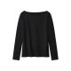 esmara® Damen Langarmshirt (Schwarz, L(44/46)) - B-Ware sehr gut