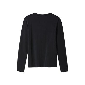 esmara® Damen Langarmshirt (Schwarz, M(40/42)) - B-Ware sehr gut
