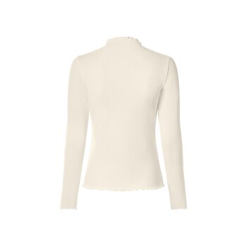 esmara® Damen Langarmshirt, 2 Stück, M (40/42), schwarz/weiß - B-Ware sehr gut