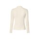 esmara® Damen Langarmshirt, 2 Stück, M (40/42), schwarz/weiß - B-Ware sehr gut