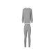 ESMARA® Damen Hausanzug, 2-teilig (Grau, M(40/42)) - B-Ware sehr gut