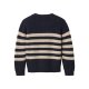 LUPILU® Kinder Strickpullover (navy/beige, 122/128) - B-Ware sehr gut