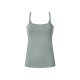 ESMARA® Damen Spaghettiträgerhemden, 3 Stück (grün/blau/grau, L(44/46)) - B-Ware sehr gut
