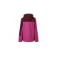 CRIVIT Damen Funktionsjacke, hält auch starkem Regen stand (Lila, L(44/46)) - B-Ware sehr gut