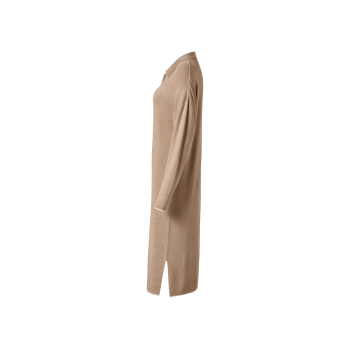 esmara® Damen Strickkleid, mit langen Ärmeln (Beige, M(40/42)) - B-Ware sehr gut