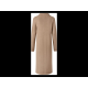 esmara® Damen Strickkleid, mit langen Ärmeln (Beige, M(40/42)) - B-Ware sehr gut