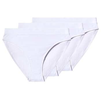 esmara® Damen Slips, 3 Stück (Weiß, XS(32/34)) - B-Ware sehr gut