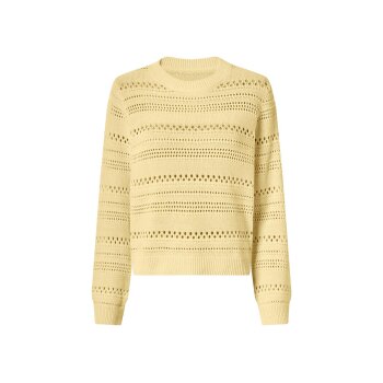 ESMARA® Damen Lochstrickpullover (Gelb, S(36/38)) - B-Ware sehr gut