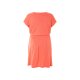 ESMARA® Damen Kleid mit Leinen (Koralle, XL(48/50)) - B-Ware sehr gut