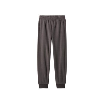 esmara® Kinder Fleece Pyjama (blau/dunkelgrau, 158/164) - B-Ware sehr gut