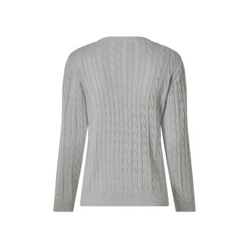 ESMARA® x U.S. Grand Polo Damen Strickpullover (Grau, L(44/46)) - B-Ware sehr gut
