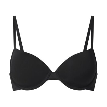 ESMARA® Damen Bügel BH gepaddet, 2 Stück (schwarz/beige, 85C) - B-Ware sehr gut
