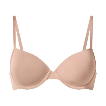ESMARA® Damen Bügel BH gepaddet, 2 Stück (schwarz/beige, 85C) - B-Ware sehr gut