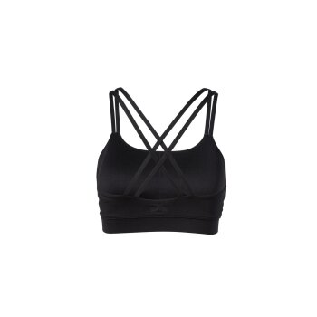 CRIVIT Damen Sport Bustier Light Level (Schwarz, S(36/38)) - B-Ware sehr gut