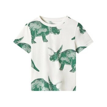 LUPILU® Kleinkinder T-Shirts, 2 Stück (Grün/Weiß, 122/128) - B-Ware sehr gut