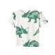 LUPILU® Kleinkinder T-Shirts, 2 Stück (Grün/Weiß, 122/128) - B-Ware sehr gut