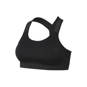 CRIVIT Damen Seamless-Sportbustier, High-Level (Schwarz, M(40/42)) - B-Ware sehr gut