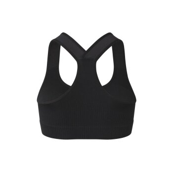 CRIVIT Damen Seamless-Sportbustier, High-Level (Schwarz, M(40/42)) - B-Ware sehr gut