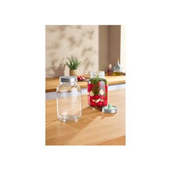 SILVERCREST® Fermentationsglas / Fermentationsgläser (Fermentationsgläser, 1L) - B-Ware neuwertig