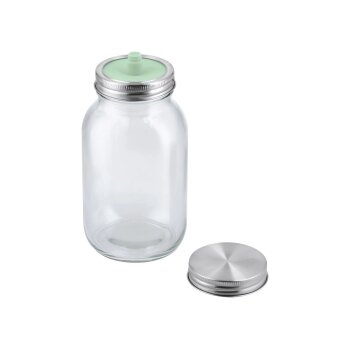 SILVERCREST® Fermentationsglas / Fermentationsgläser (Fermentationsgläser, 1L) - B-Ware neuwertig