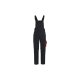 PARKSIDE® Herren-Latzhose mit Hosenträgern, S(44/46), schwarz - B-Ware neuwertig