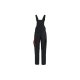PARKSIDE® Herren-Latzhose mit Hosenträgern, S(44/46), schwarz - B-Ware neuwertig