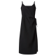 esmara® Viskose Midi-Wickelkleid, 36, schwarz - B-Ware neuwertig