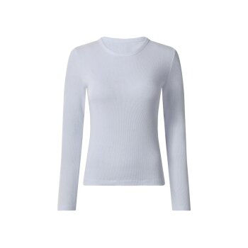 esmara® Damen Geripptes Langarmshirt - B-Ware