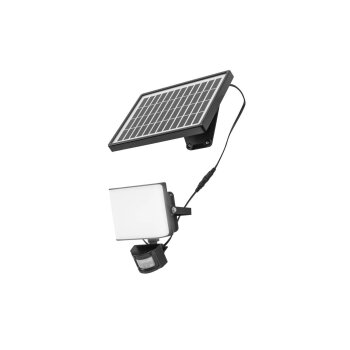 LIVARNO® LED-Solarstrahler mit Bewegungsmelder (Schwarz) - B-Ware neuwertig