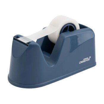 CRELANDO® Tacker / Locher / Abroller (Abroller, Blau)...