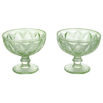 SILVERCREST® Glas-Eisbecher-Set / Glas-Eisschalen-Set - B-Ware